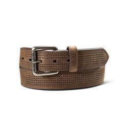 Ariat Men's Perforated Brown Work Belt