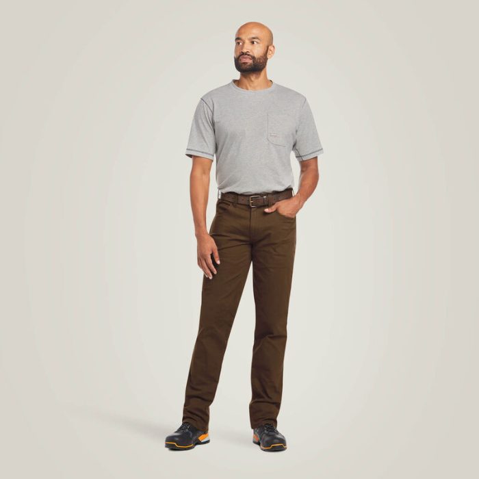 Ariat Men's Rebar M4 Low Rise DuraStretch Straight Leg Pant