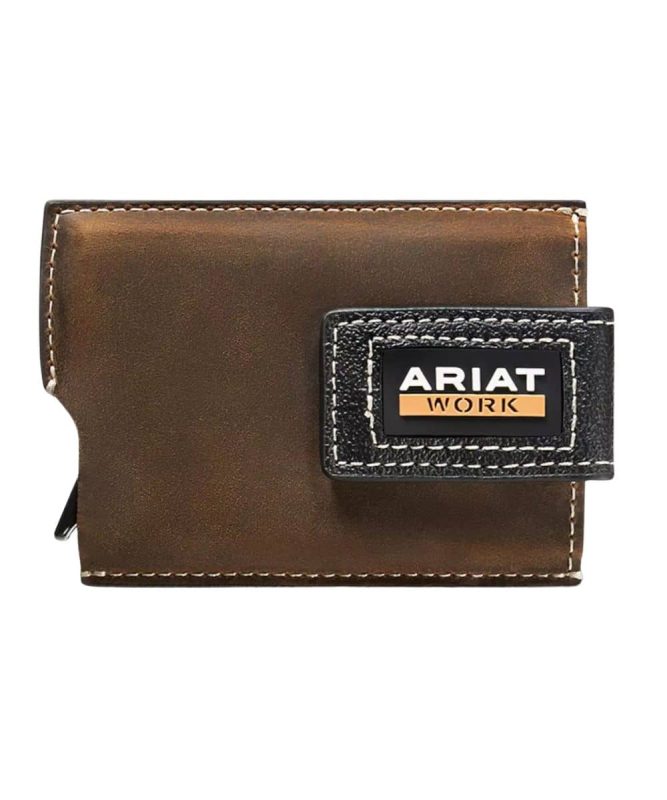 Ariat Men's Work Utility Magnetic Clip Wallet