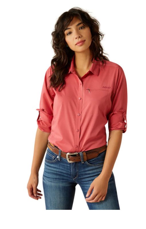 Ariat Women's Holly Berry VentTEK Long Sleeve Button Up Shirt
