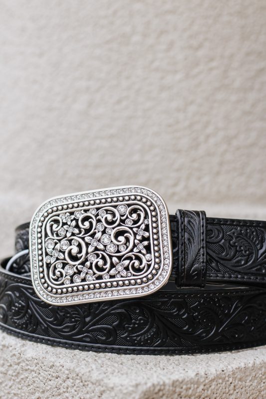 Ariat Women's Rhinestone Filigree Belt