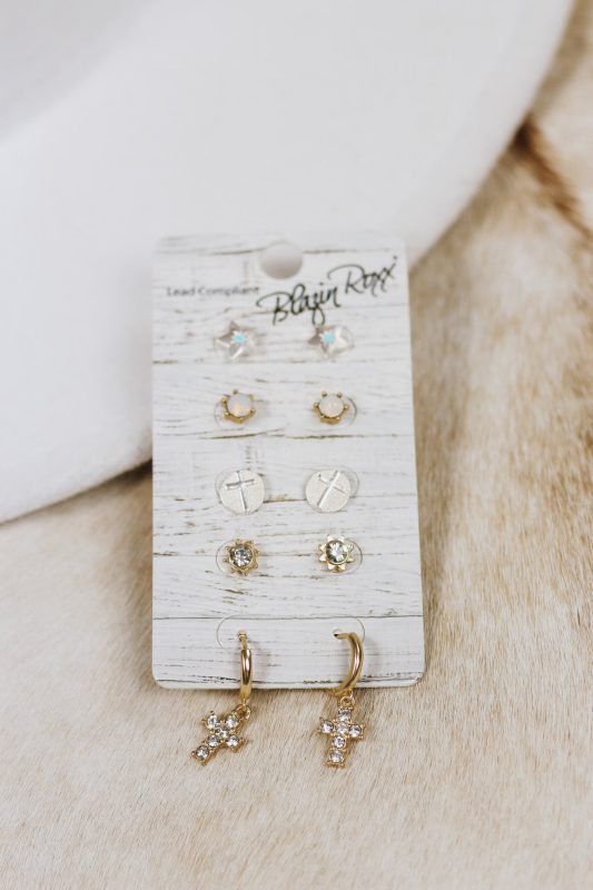 Blazin Roxx Ladies Earring Set