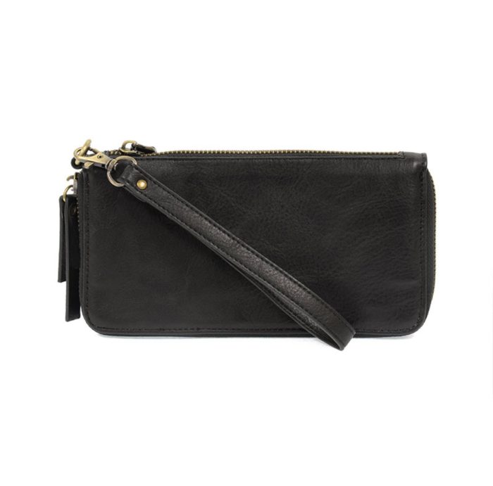 Chloe Zip Around Wallet Wristlet BLACK