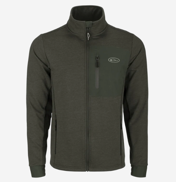 Drake Hybrid Windproof Olive Heather Jacket