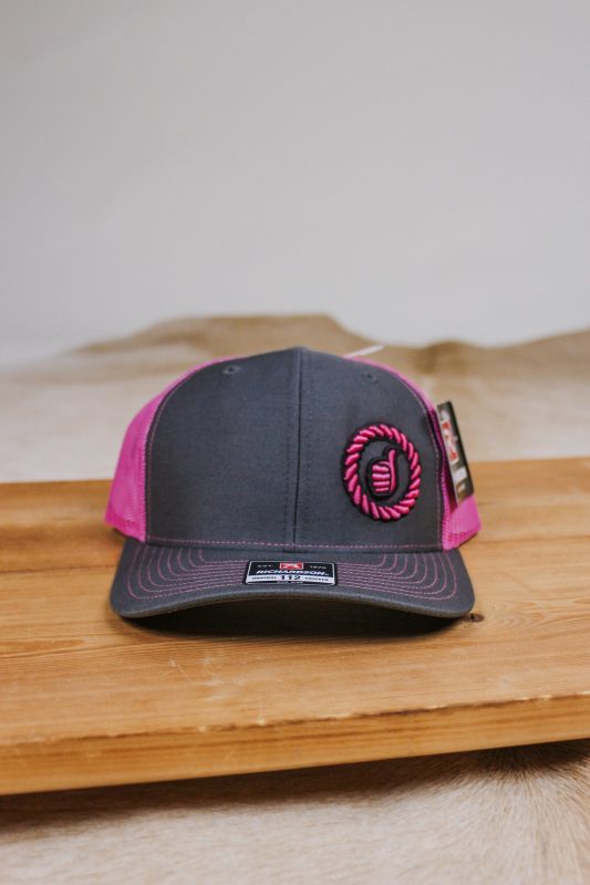 Dally Pink Grey Mens Hat