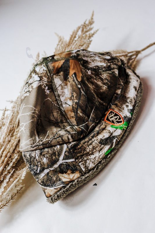 Drake Sherpa Silencer Realtree Edge Beanie