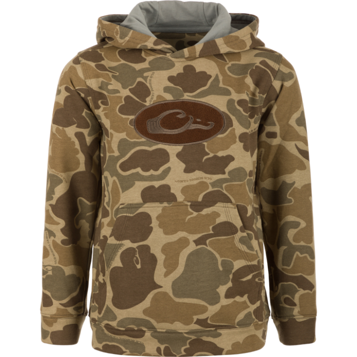 Drake Youth Three End Old School Timber Hoodie