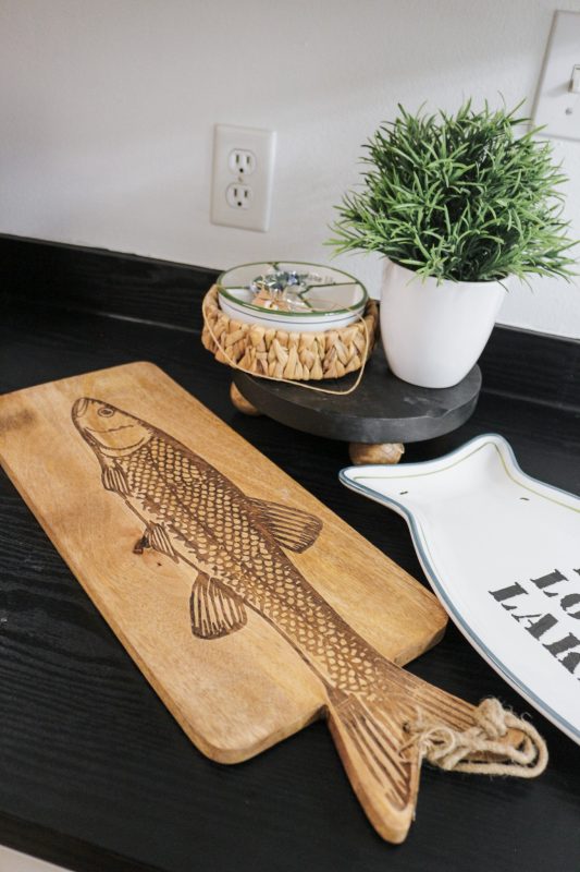 Etched Fish Serving Board