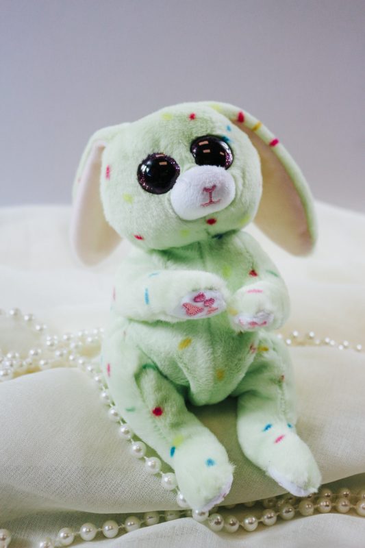 Fern Green Bunny Beanie Baby