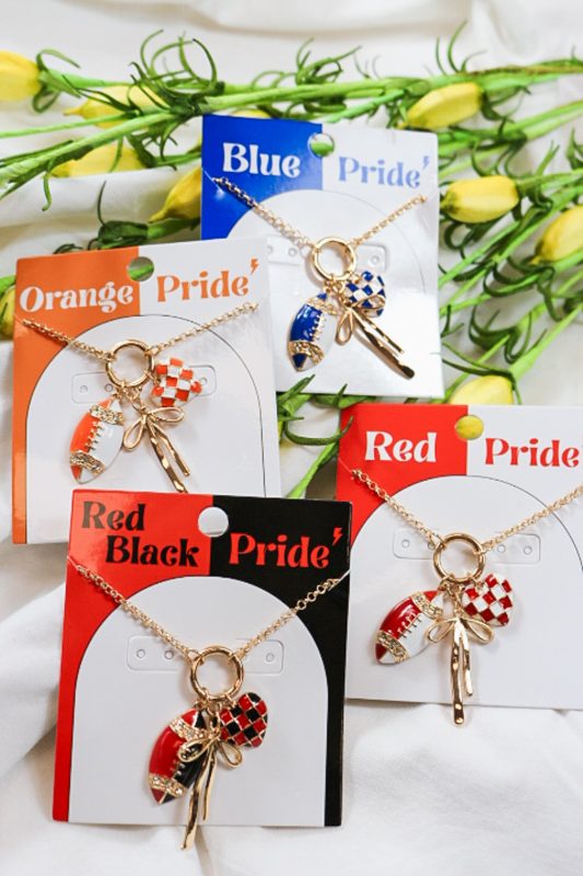 Gameday Charm 16-18 Necklace -4 Colors