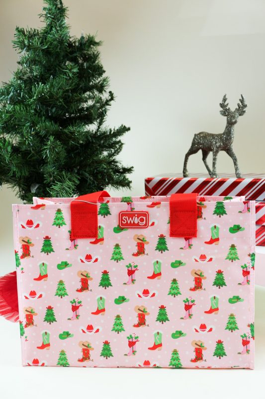 Howdy Holidays Large Reusable Bag Swig