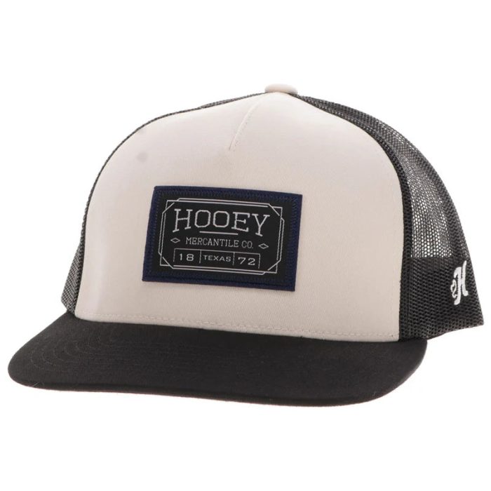 Hooey Men's Doc 5 Panel Tan & Black Hat