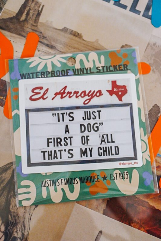 Just A Dog Waterproof Vinyl Sticker