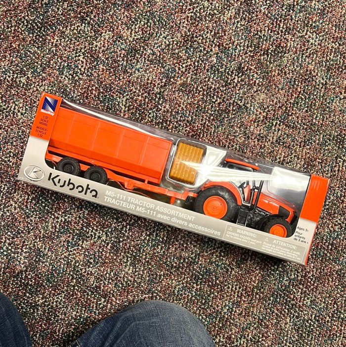 Kubota Tractor Assortment Toy Playset