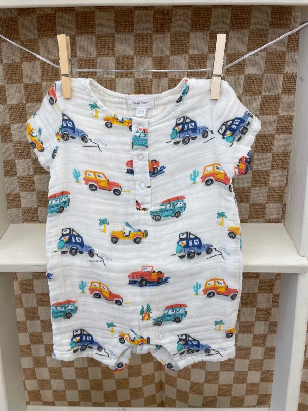 Little Boys Henley Shortall - 2 Colors