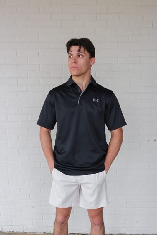 Men's Black UA Tech™ Polo