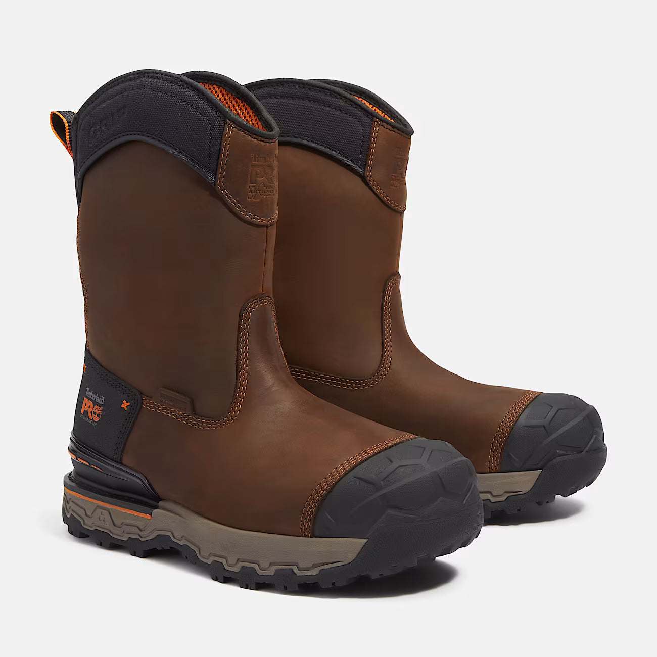 Men's Boondock Ultralight Pull-On Composite Waterproof Work Boot Timberland