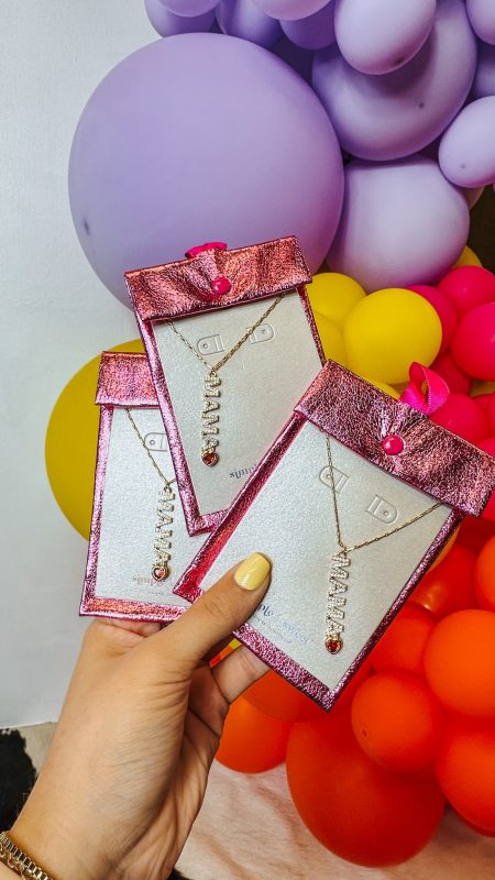Mama Heart Gold Dainty Necklace