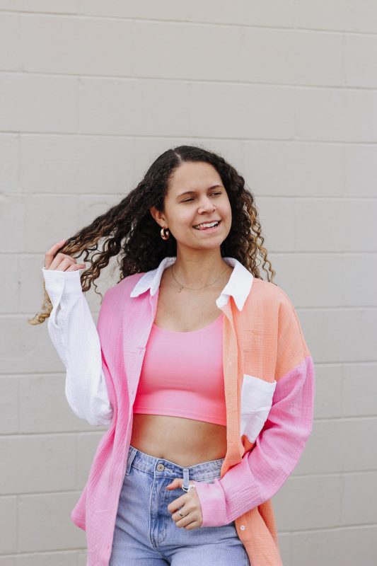 Make It Look Easy Candy Pink Tank