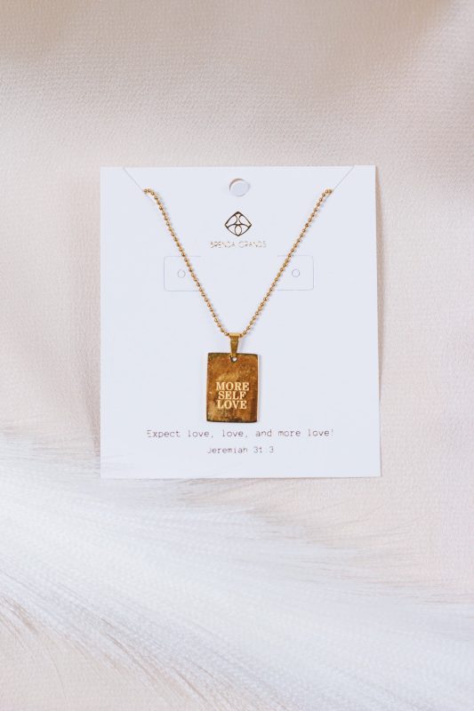 More Self Love Gold Necklace