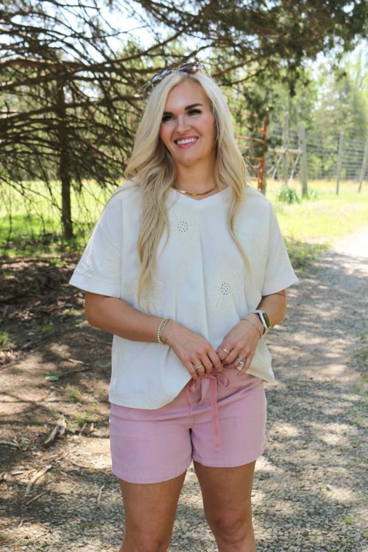 Must Be Worth It Linen Shorts