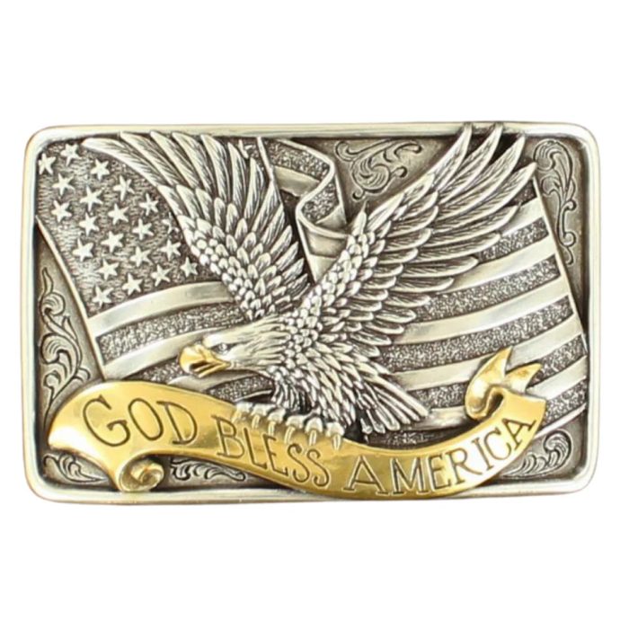 Nocona Men's American Eagle Belt Buckle