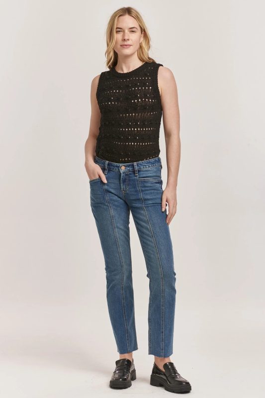 Playback Phantom Mid Rise Straight Fit Jean