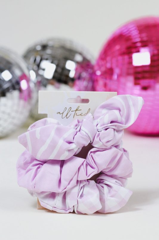 PATTERNED SCRUNCHIE SET