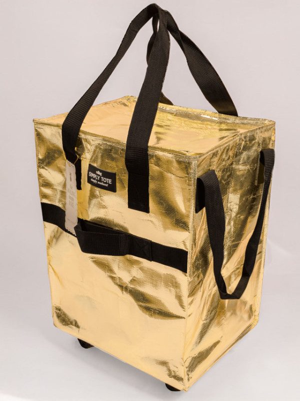 Rolling Bag Tote- 4 Colors