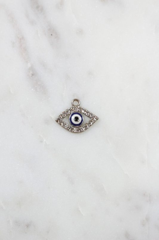Rhinestone Eye Charm