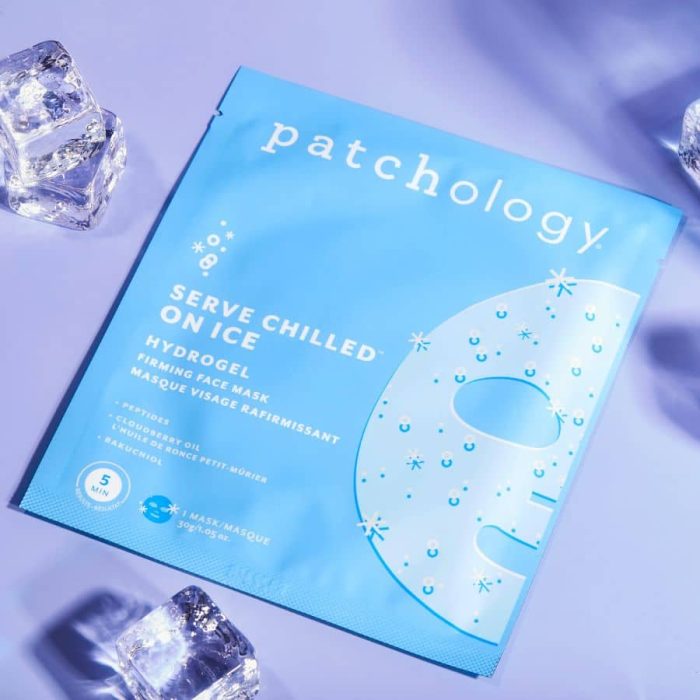 Serve Chilled™ Firming Hydrogel Face Sheet Mask -1 Pack