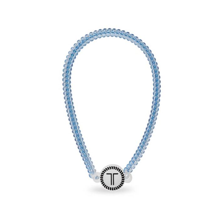 Spiral Hair Coil Headband- Summer Sky