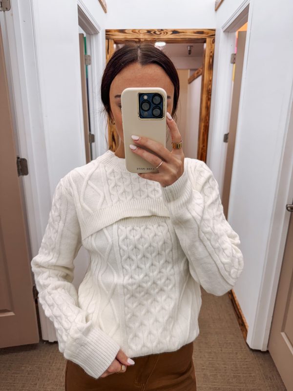 Small Town Talk Knit Sweater - 2 Colors