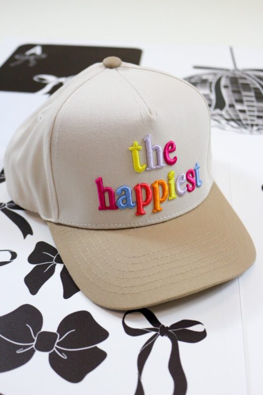 The Happiest Tan Multi Color Trucker Hat