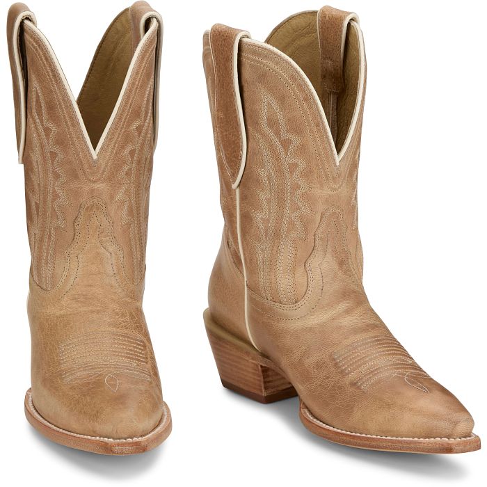 Tony Lama Women's Areli 9 Toffee Bootie