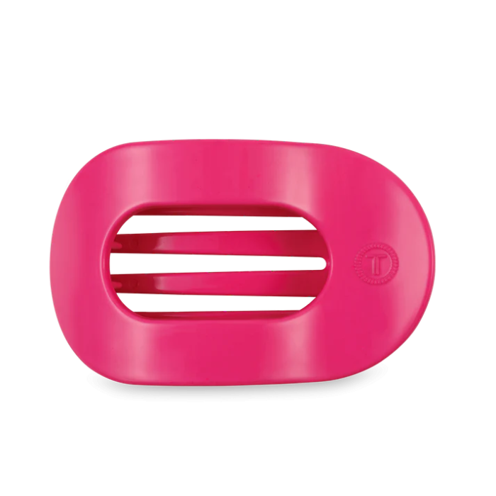 Tropical Punch LARGE Flat Round Hair Clip