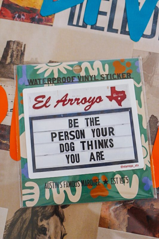 Be The Person Waterproof Vinyl Sticker