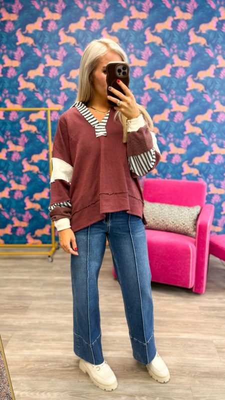 Unbreakable Bond Burgundy Top