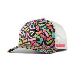 Women's Ariat Cowboy Boots Print Cap- Multi