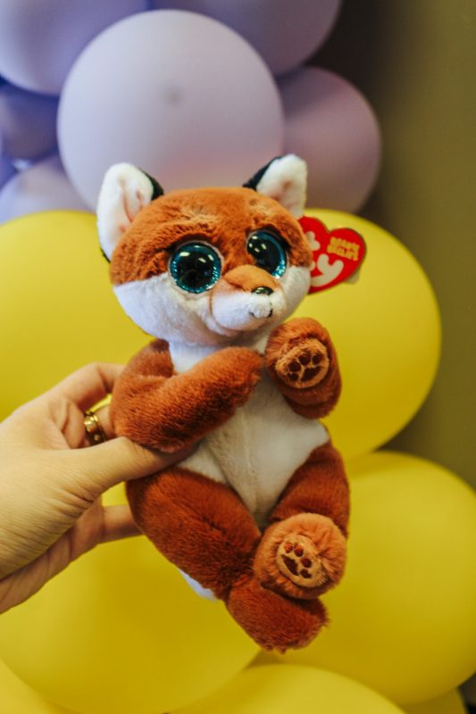 Witt Orange Fox Beanie Baby