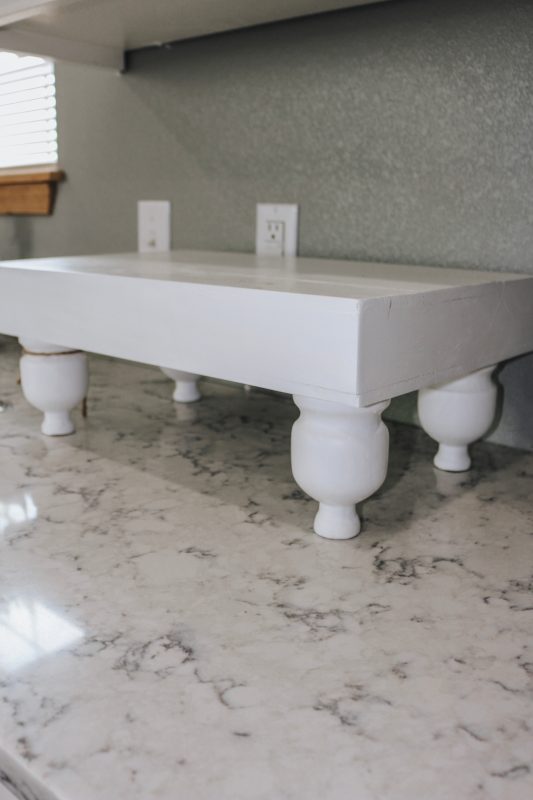 White Serving Stand By MudPie